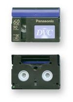 MiniDV Vor- und Rückseite