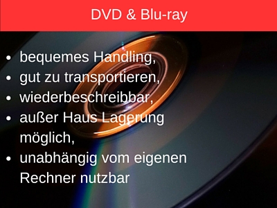 DVD Blu-ray Vorteile - Blogbeitragsbild