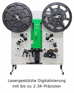 Flashscan für Schmalfilm-Digitalisierung