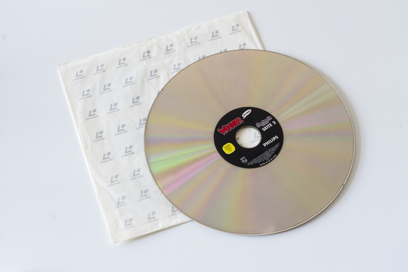 Foto einer Laserdisc